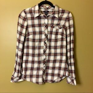 Gap plaid button down